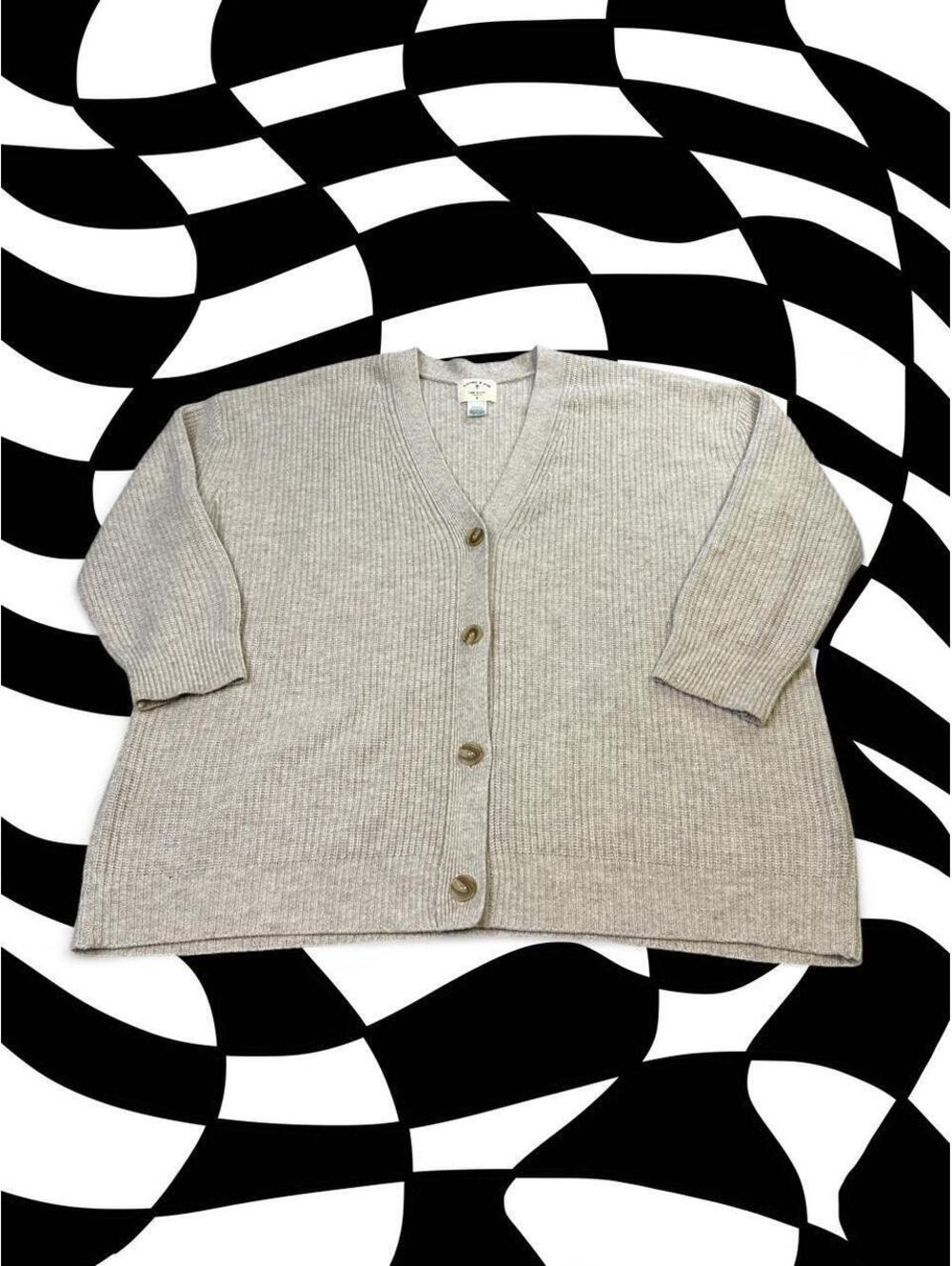 Electric & Rose Wool & Cashmere Cardigan